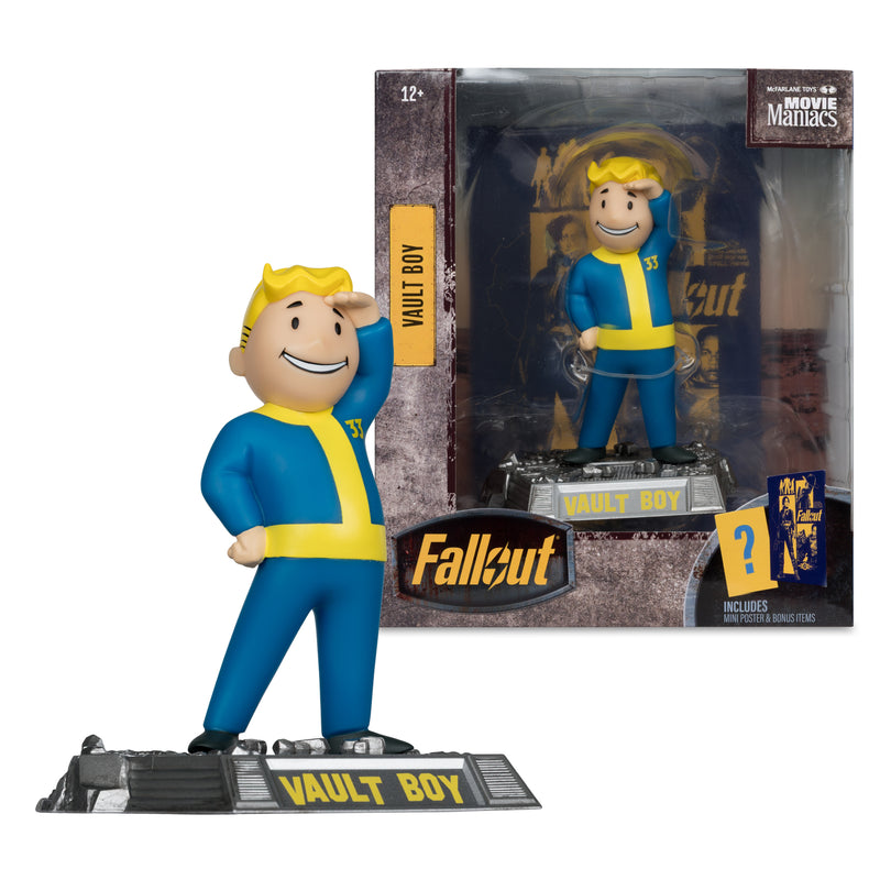 McFarlane Toys - Fallout Vault Boy  5' Posed  (Version 3)