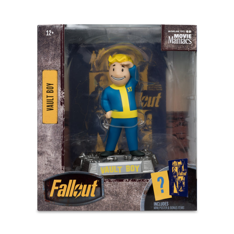 McFarlane Toys - Fallout Vault Boy  5' Posed  (Version 3)