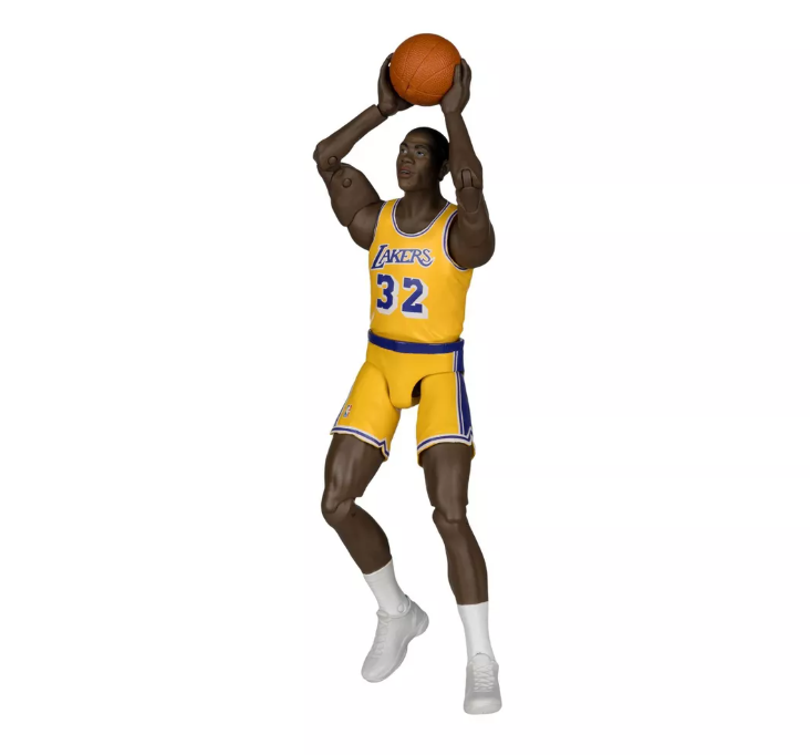 McFarlane Magic Johnson NBA 6" Aksiyon Figür (Legend Series) - görsel 2