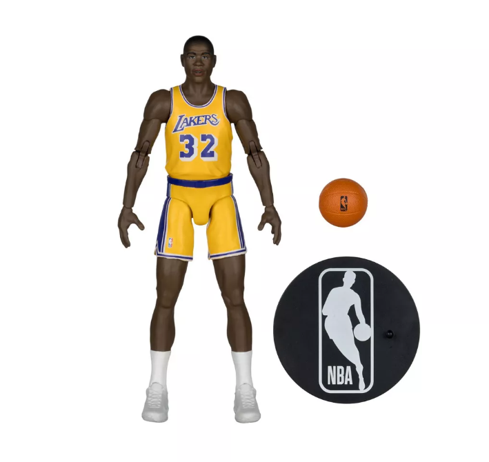McFarlane Magic Johnson NBA 6" Aksiyon Figür (Legend Series) - görsel 3