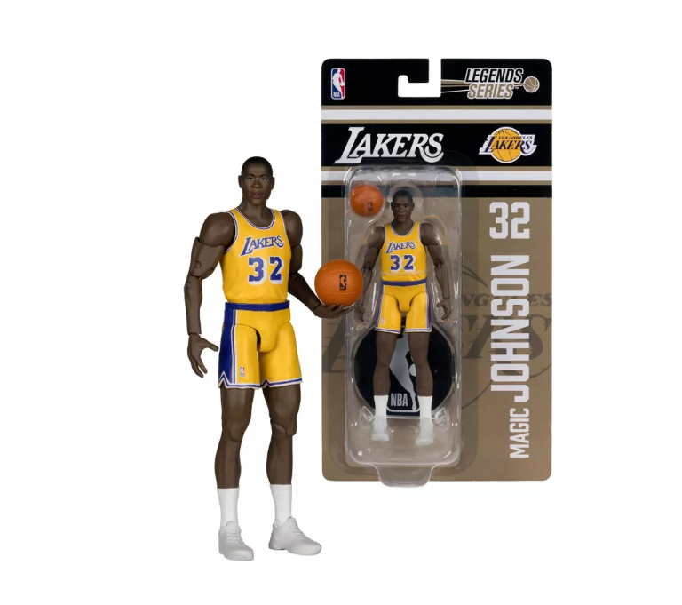 McFarlane Magic Johnson NBA 6" Aksiyon Figür (Legend Series) - görsel 5