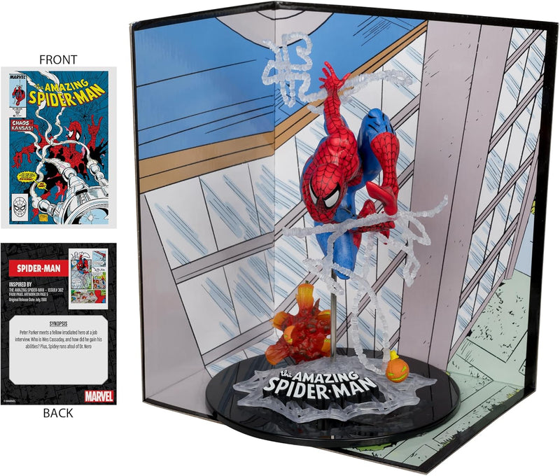 McFarlane Toys – Marvel 6.6' Spider-Man 1-10 Ölçekli Koleksiyonluk (The Amazing Spider-Man)
