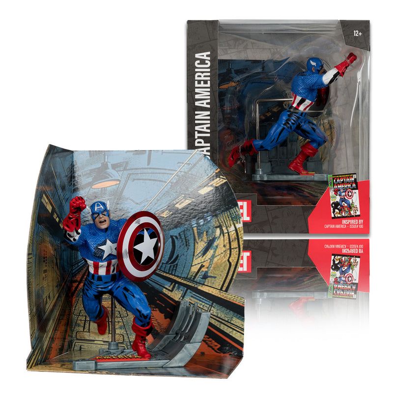 McFarlane Toys - Marvel Collection PVC Statue 1/10 Captain America
