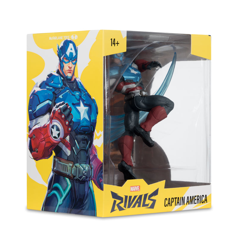 Mcfarlane Toys- Marvel Rivals Captain America 1:10 Scale Collectible
