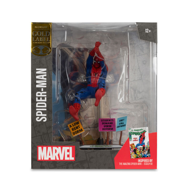 Spider-Man (The Amazing Spider-Man #68) Gold Label Action Figure 1:10