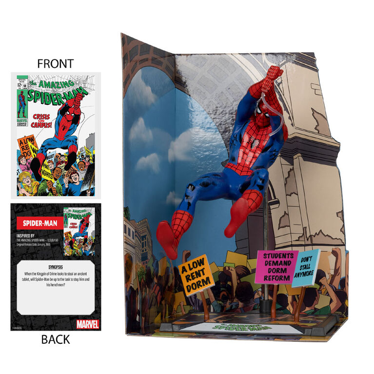 Spider-Man (The Amazing Spider-Man #68) Gold Label Action Figure 1:10 - görsel 2