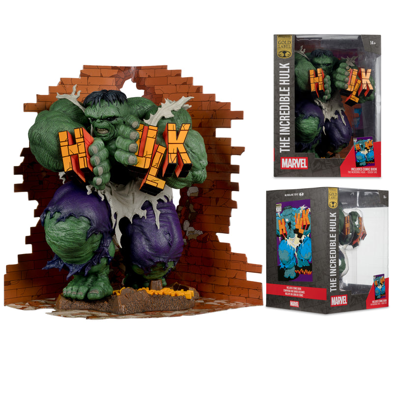 Mcfarlane Toys Marvel The Incredible Hulk 30 cm (Gold Label)