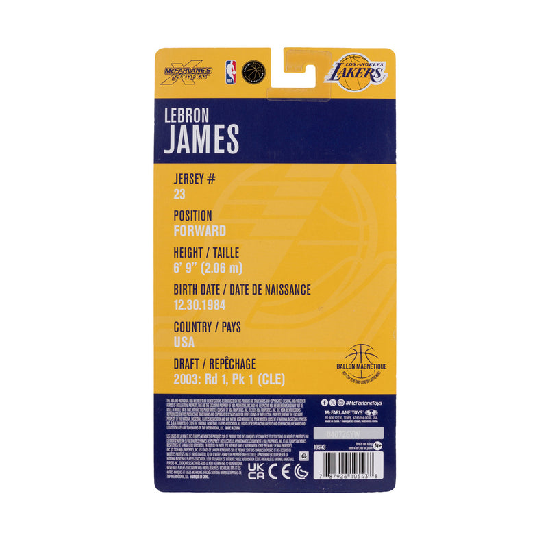 Mcfarlane Toys NBA Lebron James  6' Eklemli Figür (Los Angeles Lakers)