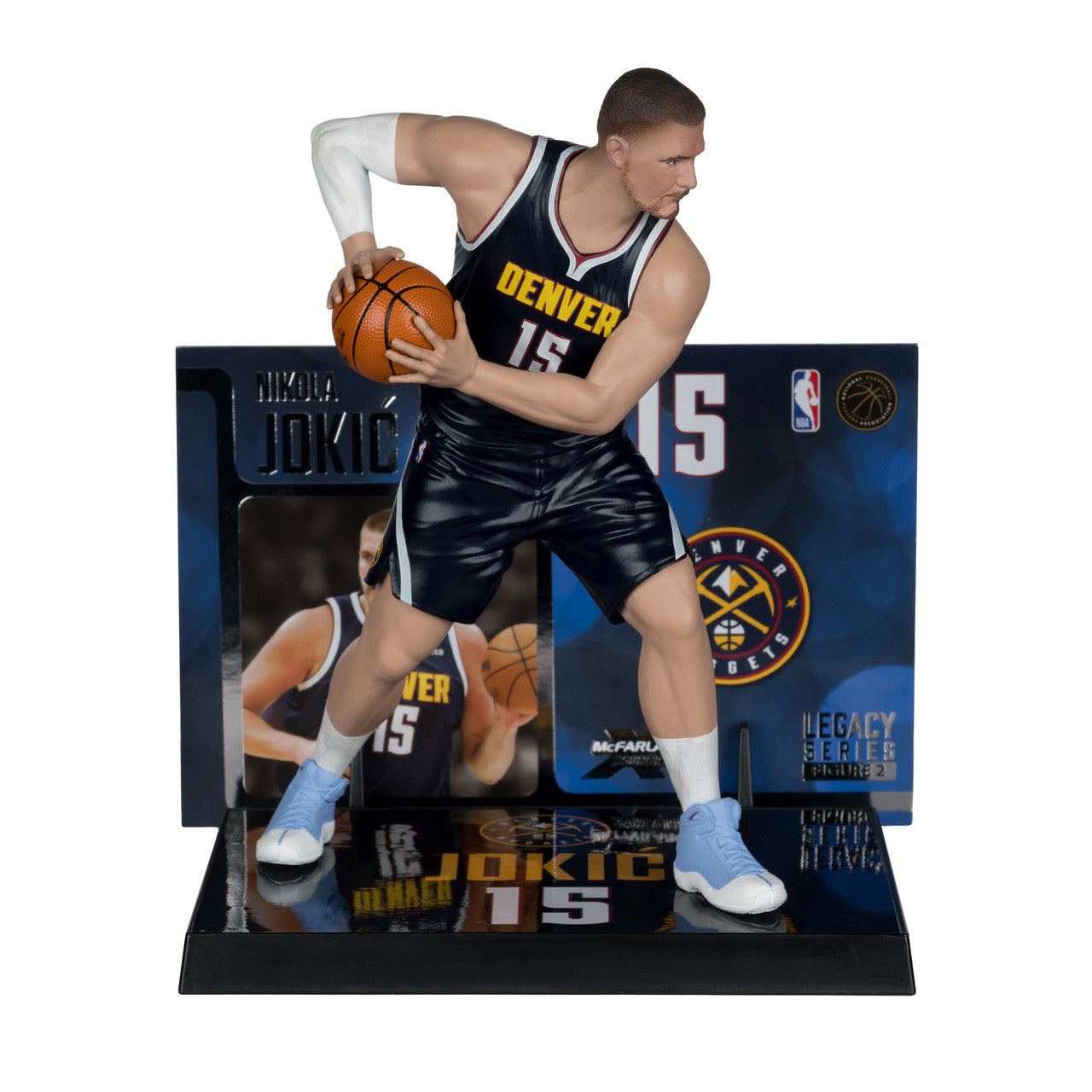 Nikola Jokić (Denver Nuggets) NBA 7" Figür - görsel 2