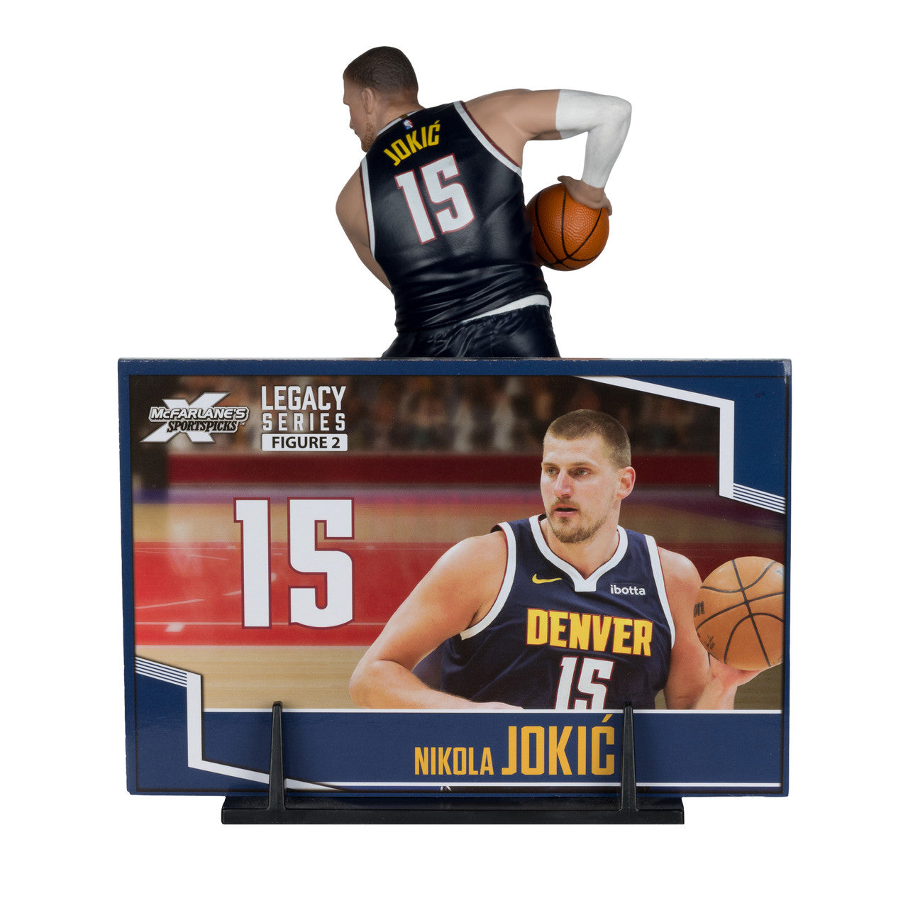 Nikola Jokić (Denver Nuggets) NBA 7" Figür - görsel 4
