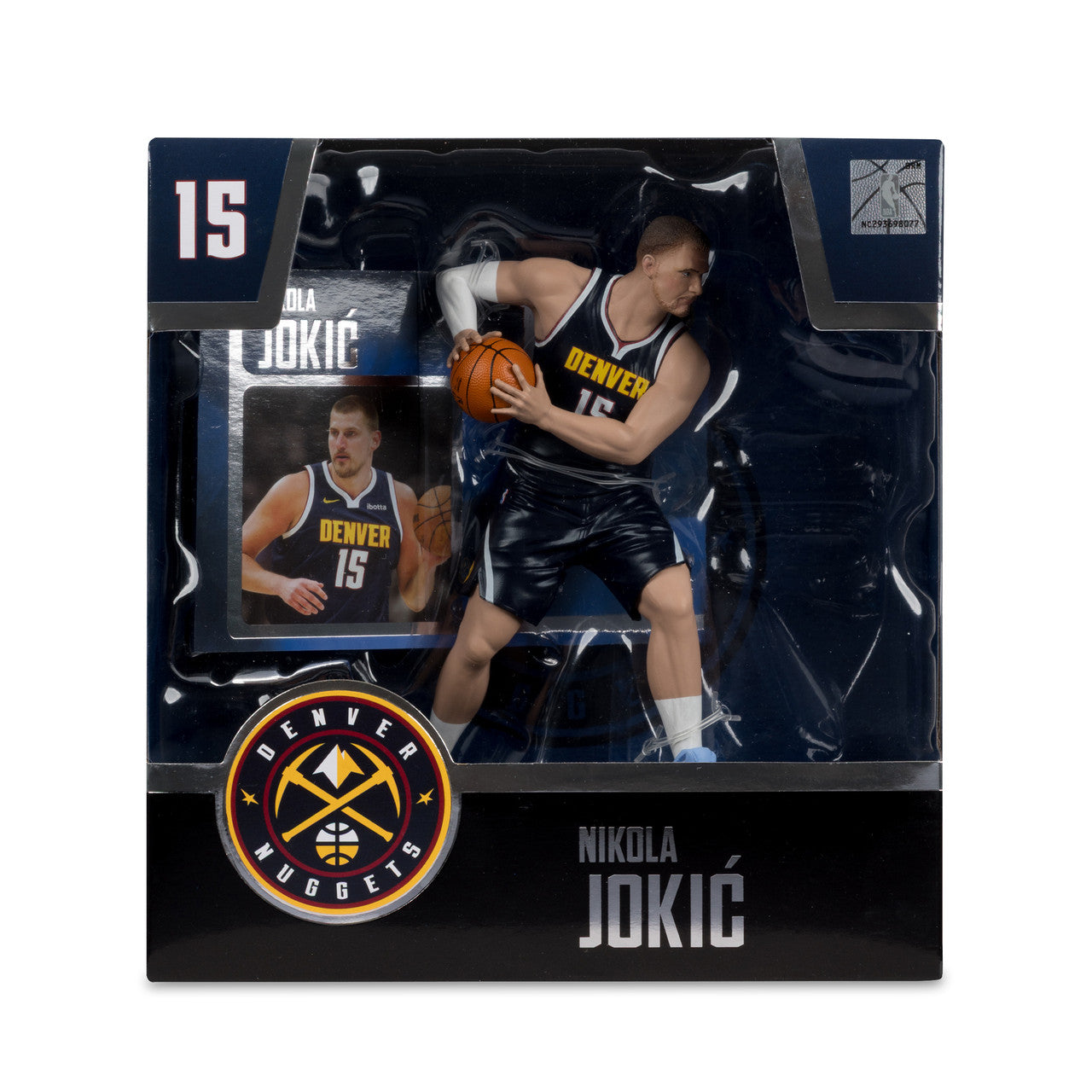 Nikola Jokić (Denver Nuggets) NBA 7" Figür - görsel 6