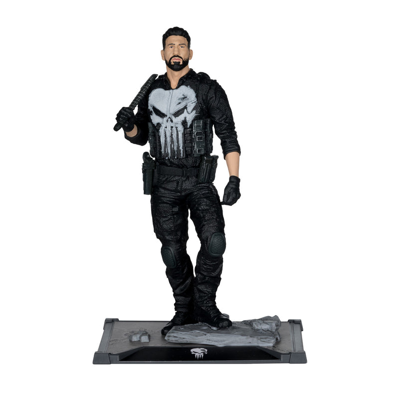 Mcfarlane Toys Punisher (Marvel Studios: Spider-Man Brand New Day) 1:10 Ölçekli Koleksiyonluk Figür