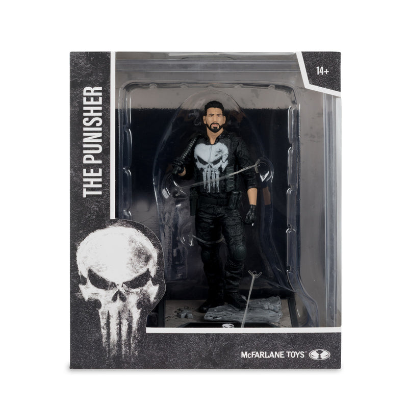 Mcfarlane Toys Punisher (Marvel Studios: Spider-Man Brand New Day) 1:10 Ölçekli Koleksiyonluk Figür