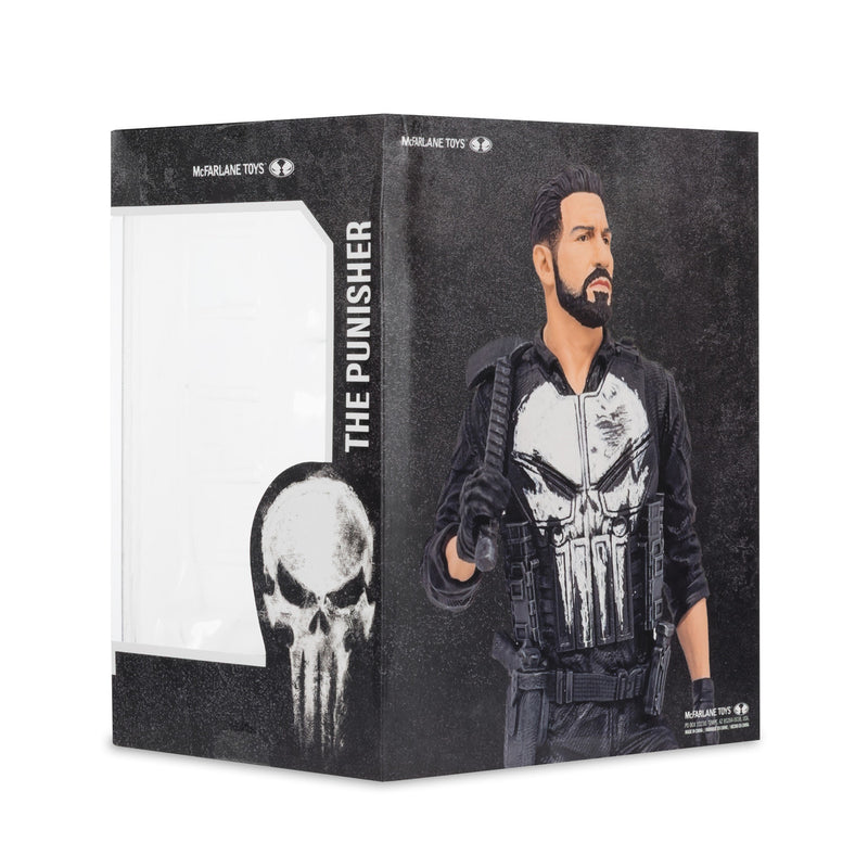 Mcfarlane Toys Punisher (Marvel Studios: Spider-Man Brand New Day) 1:10 Ölçekli Koleksiyonluk Figür