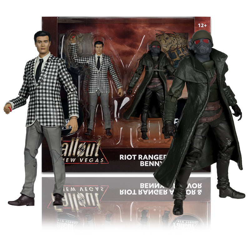 Mcfarlane Toys - Riot Ranger Armor & Benny (Fallout New Vegas) 2'li Paket 7' Figure