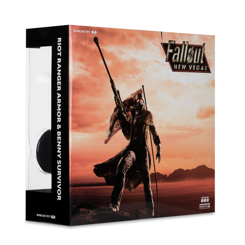 Mcfarlane Toys - Riot Ranger Armor & Benny (Fallout New Vegas) 2'li Paket 7' Figure