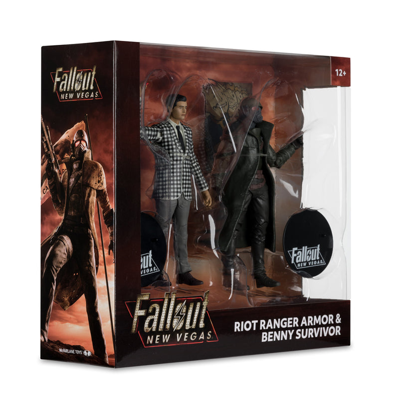 Mcfarlane Toys - Riot Ranger Armor & Benny (Fallout New Vegas) 2'li Paket 7' Figure