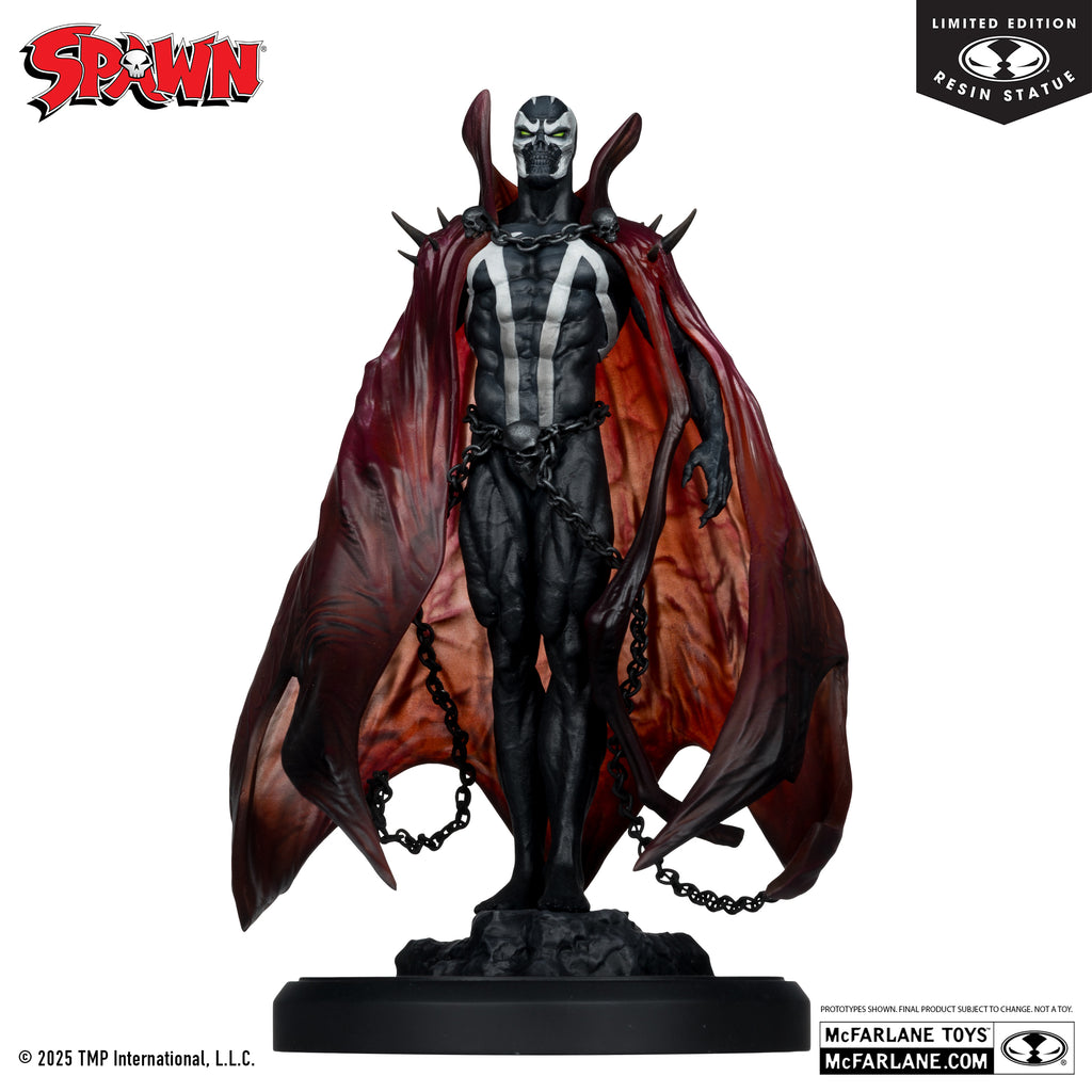 McFarlane Toys- Spawn by Pupeteer Lee (Black White & Red All Over) 1:10 Limited Edition