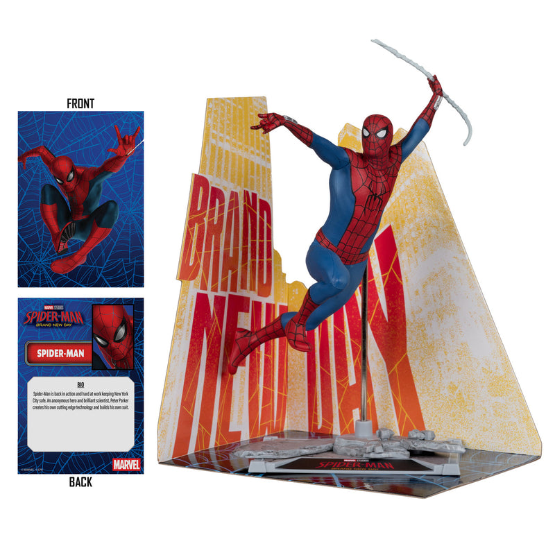 Mcfarlane Toys Spider-Man (Marvel Studios: Spider-Man Brand New Day) 1:10 Ölçekli Koleksiyonluk Figür