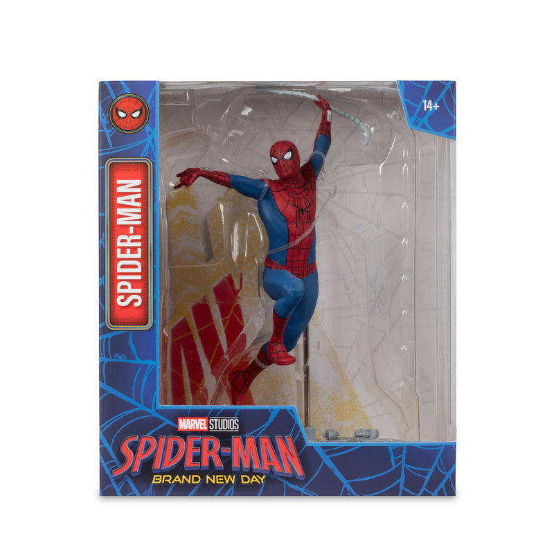 Mcfarlane Toys Spider-Man (Marvel Studios: Spider-Man Brand New Day) 1:10 Ölçekli Koleksiyonluk Figür