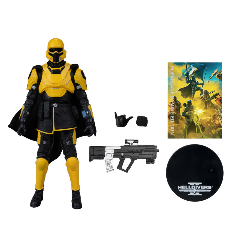 Mcfarlane Toys T4-40 Gold Eagle (Helldivers II) 7'  Figür (Gaming Edition)