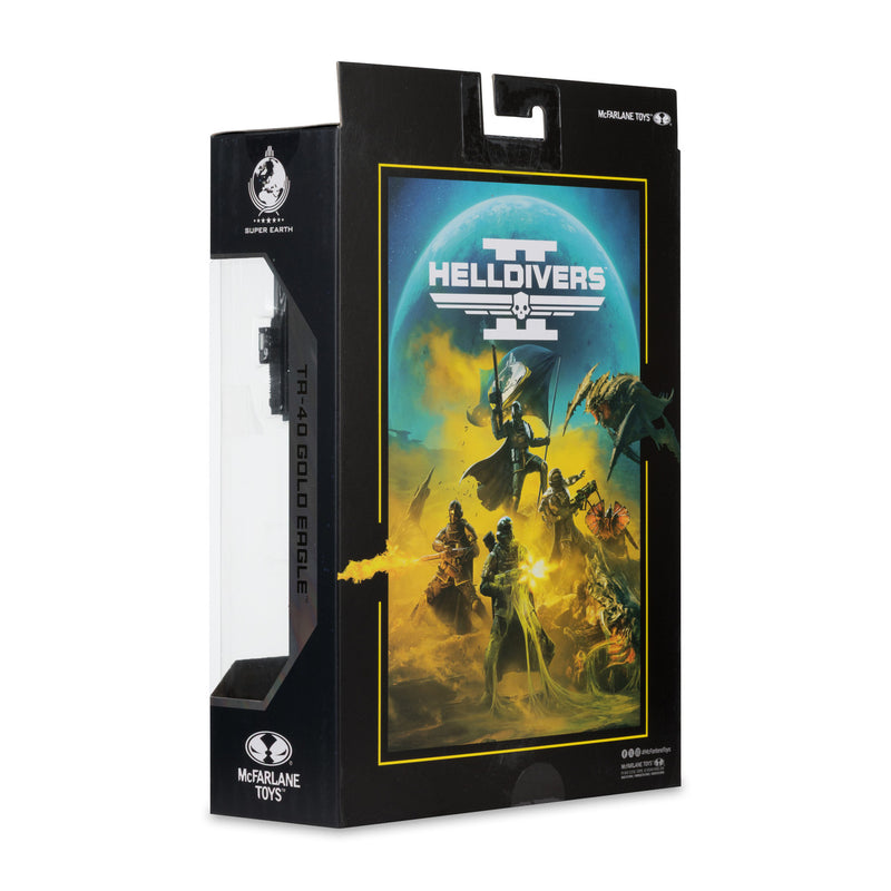 Mcfarlane Toys T4-40 Gold Eagle (Helldivers II) 7'  Figür (Gaming Edition)