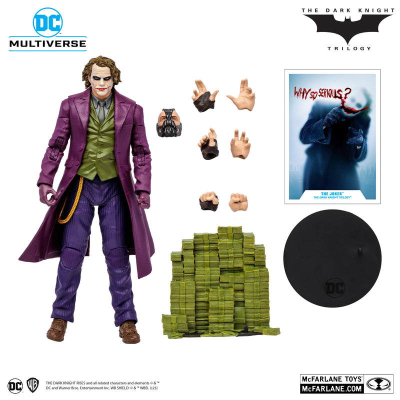 Mcfarlane Toys- The Joker 7' (The Dark Knight Trilogy)