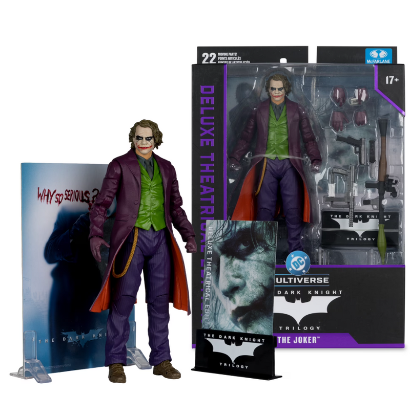 Mcfarlane Toys- DC The Joker 7' (The Dark Knight Theatrical )