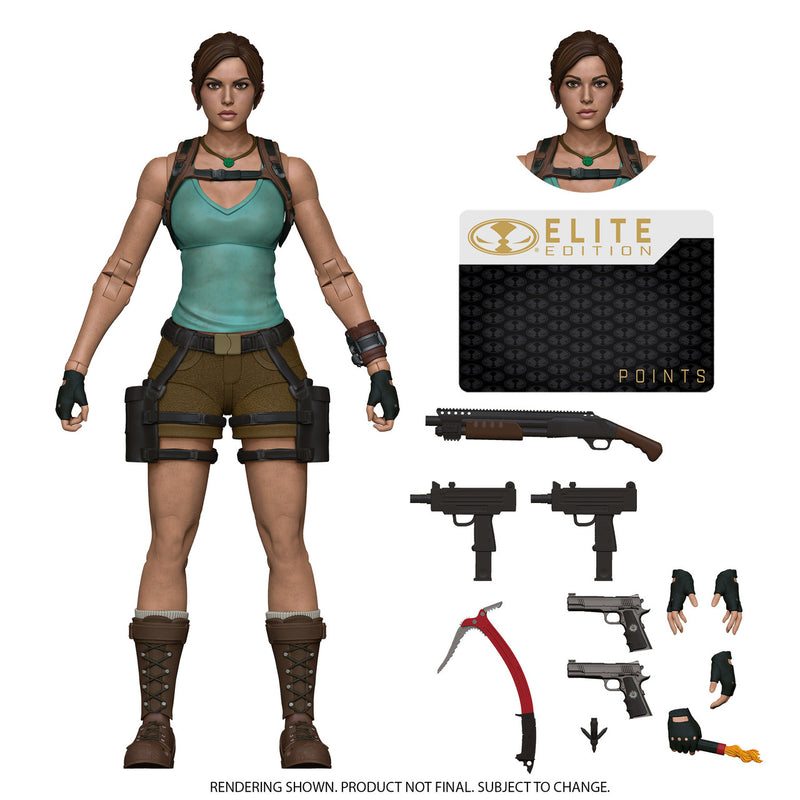 Mcfarlane Toys Tomb Raider Legacy of Atlantis Lara Croft 7' (Elite Edition)