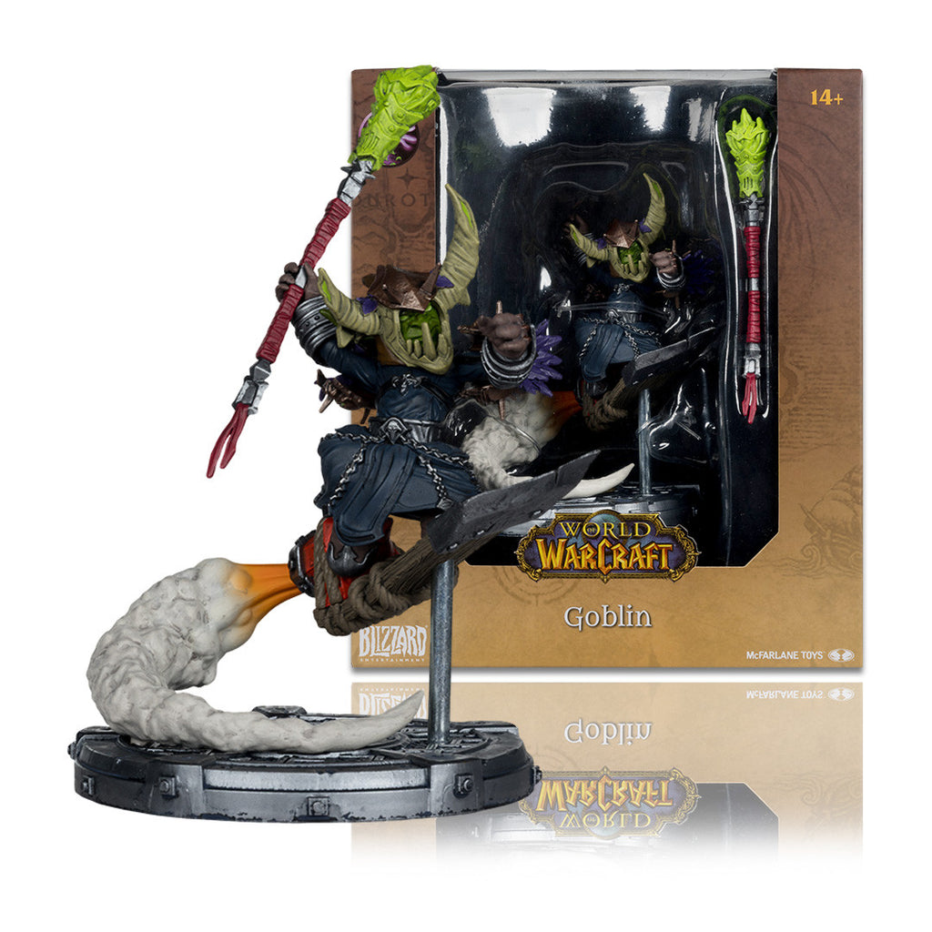 Mcfarlane Toys World of Warcraft Goblin Limited Edition 15 cm Pozlanabilir Figür