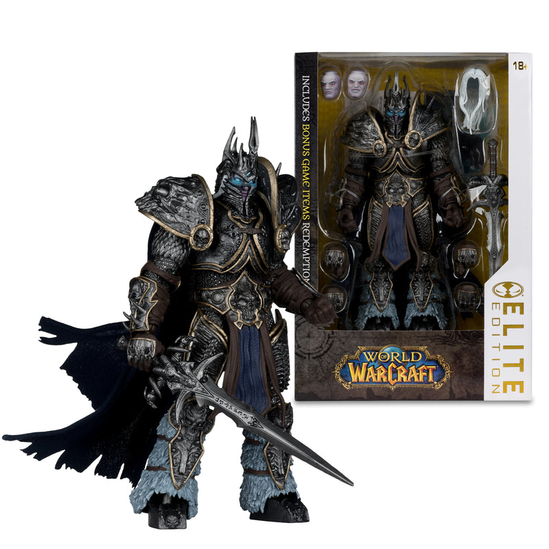 McFarlane Toys - World of Warcraft The Lich King 7in Deluxe Action Figure McFarlane Elite Edition #9