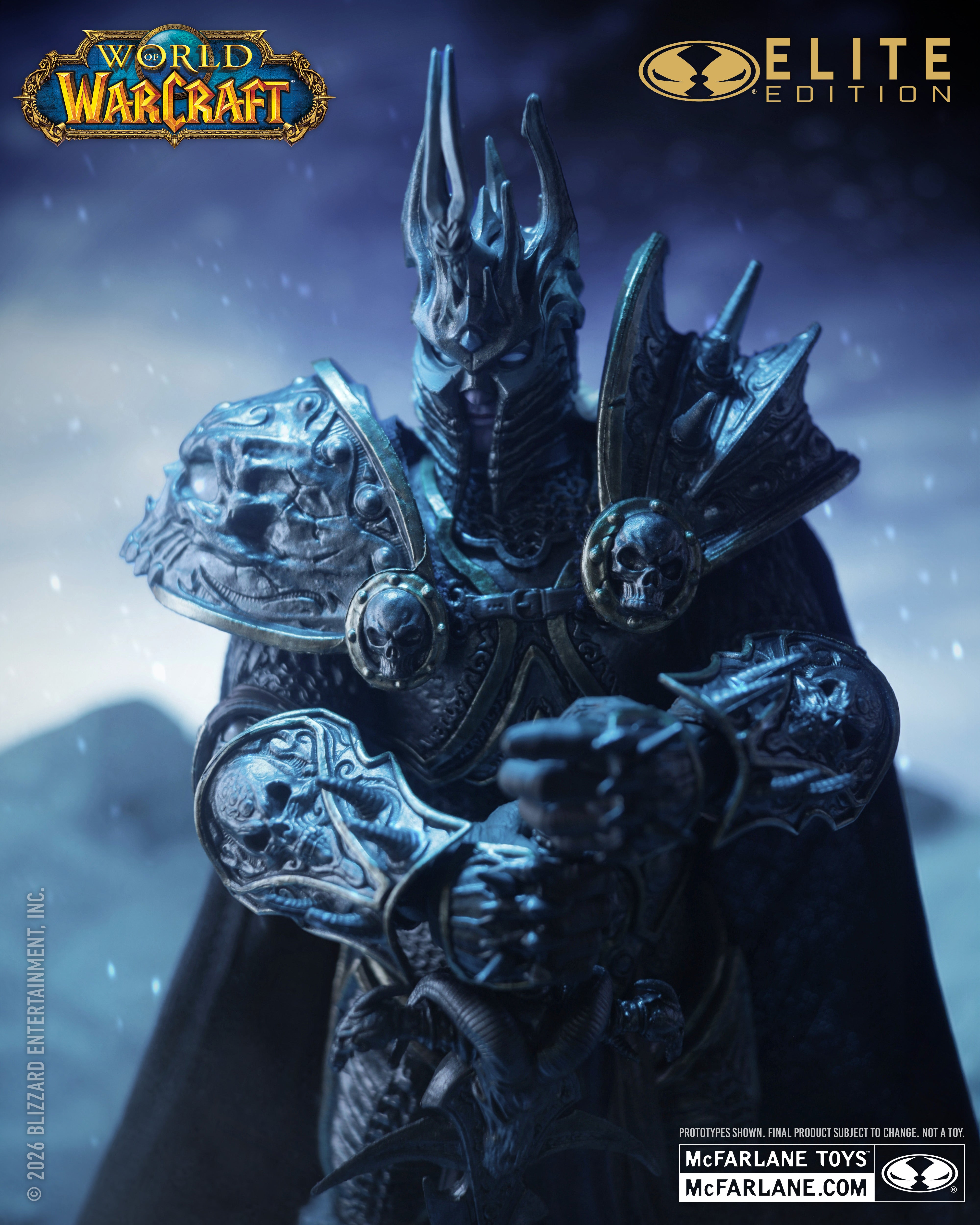 McFarlane Toys - World of Warcraft The Lich King 7in Deluxe Action