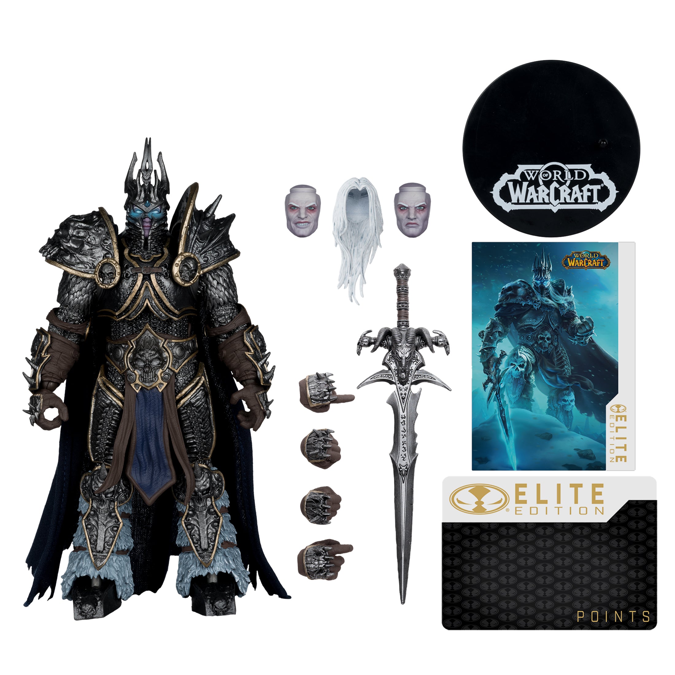 McFarlane Toys - World of Warcraft The Lich King 7in Deluxe Action