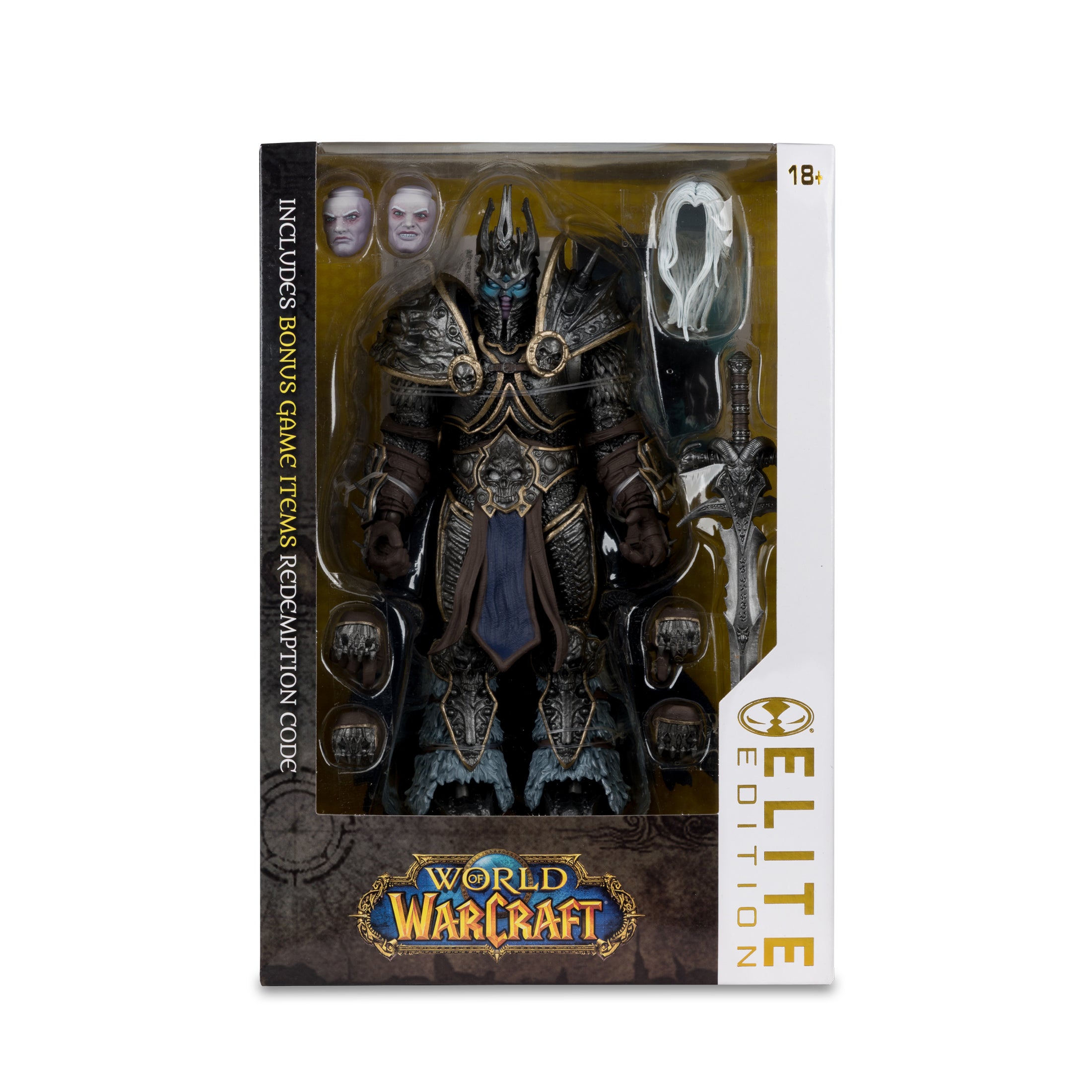 McFarlane Toys - World of Warcraft The Lich King 7in Deluxe Action