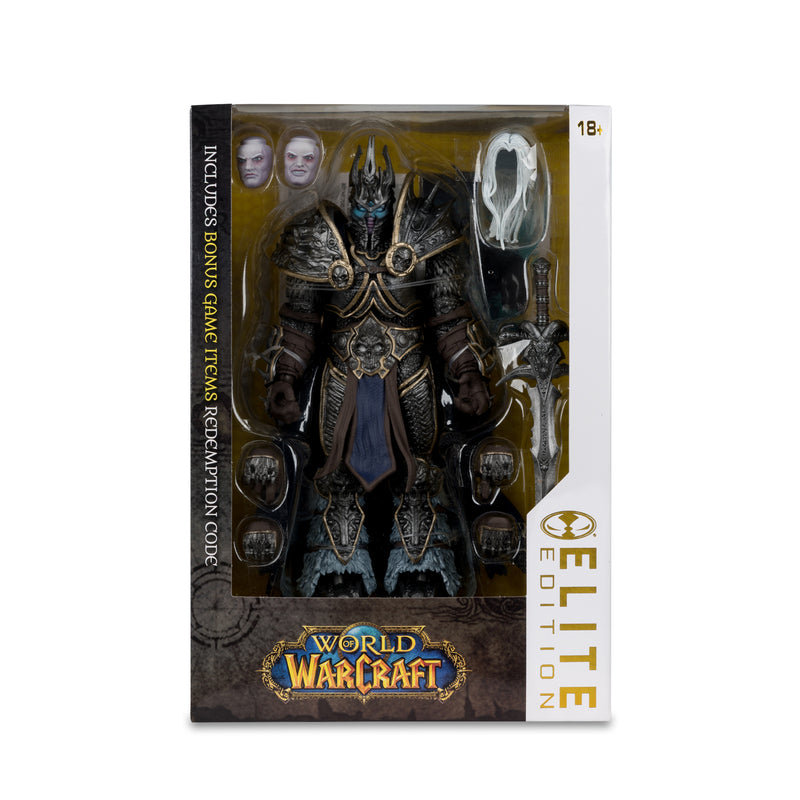 McFarlane Toys - World of Warcraft The Lich King 7in Deluxe Action Figure McFarlane Elite Edition #9
