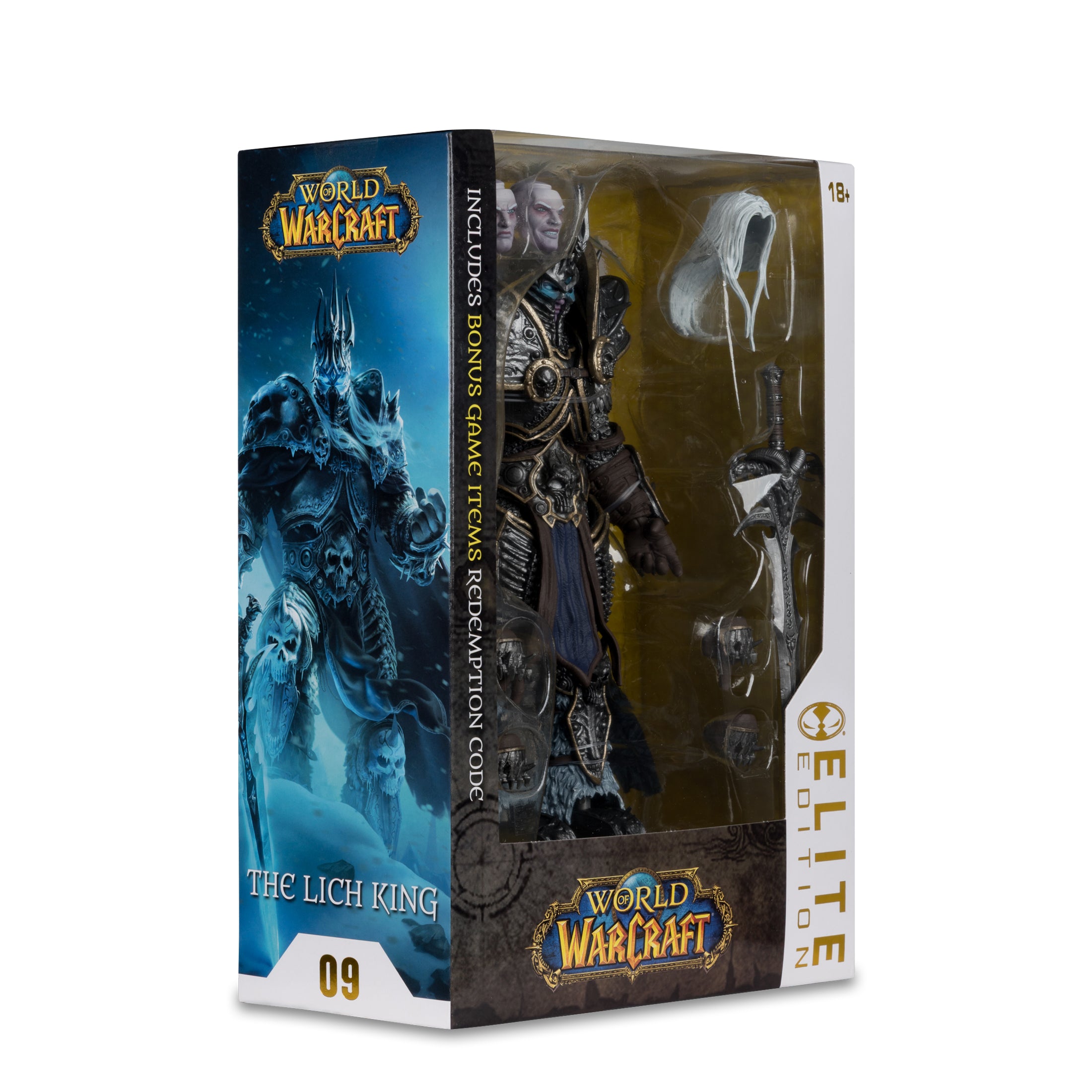 McFarlane Toys - World of Warcraft The Lich King 7in Deluxe Action