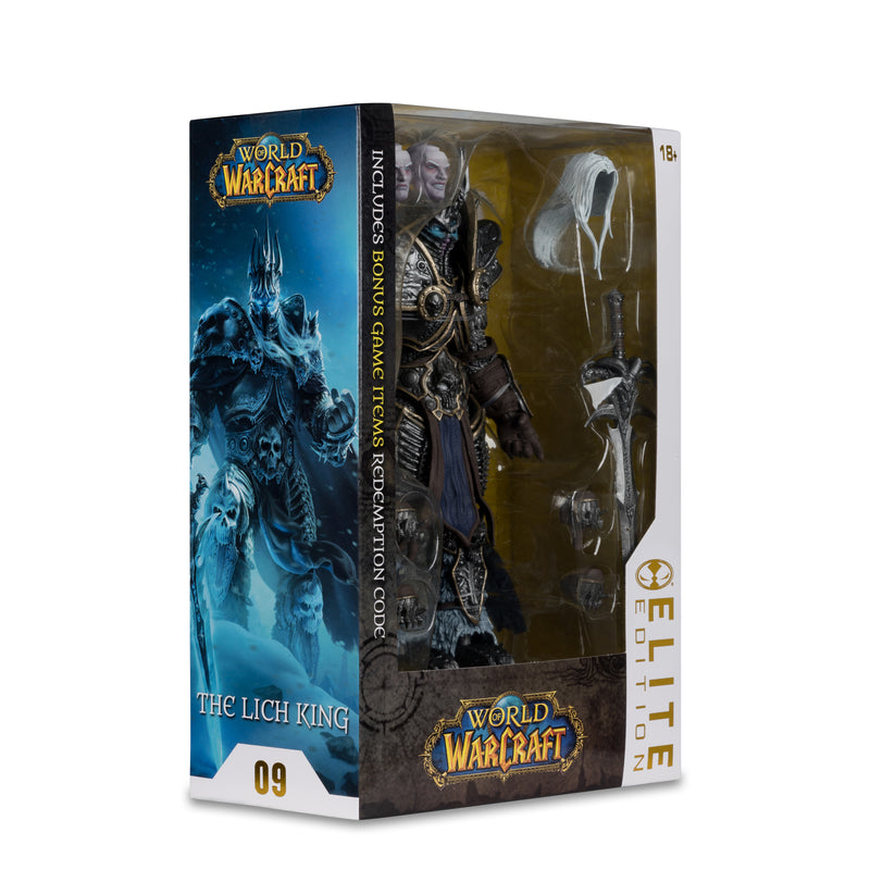 McFarlane Toys - World of Warcraft The Lich King 7in Deluxe Action Figure McFarlane Elite Edition #9