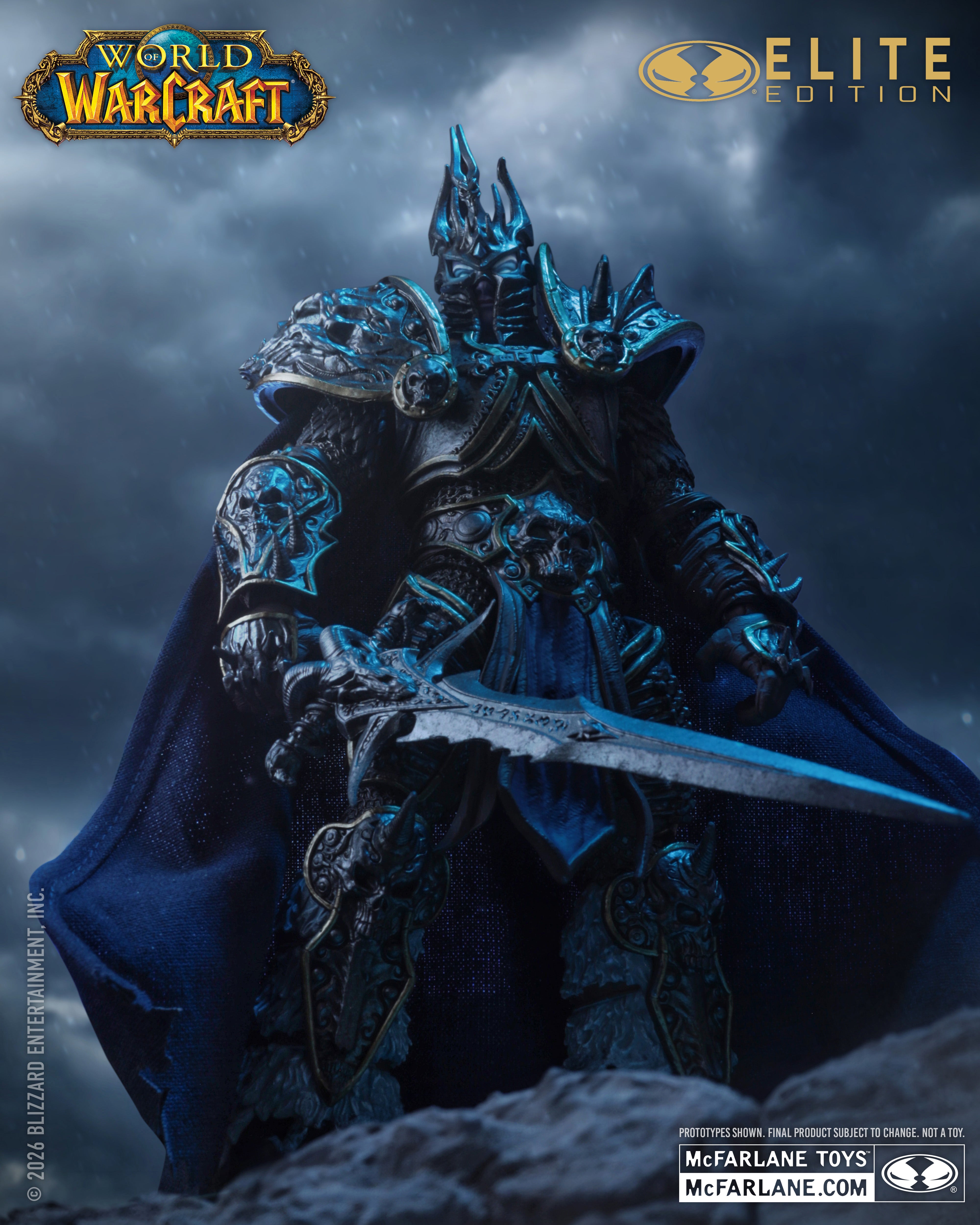 1/6 12インチ フィギュア　7体セット　さジャンク③ McFarlane Toys - World of Warcraft The Lich King 7in Deluxe Action