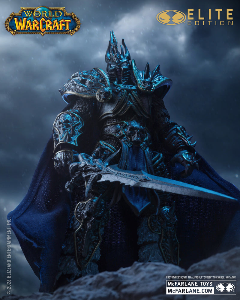 McFarlane Toys - World of Warcraft The Lich King 7in Deluxe Action Figure McFarlane Elite Edition #9
