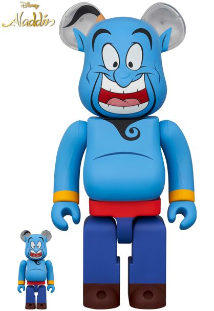 Medicom Toy Bearbrick Disney - Alaaddin Sihirli Cin Figürü 100% & 400%