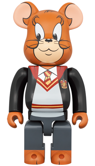 Medicom Toy Bearbrick  Warner Bross- Jerry in Hogwarts House Robes 1000% Figürü