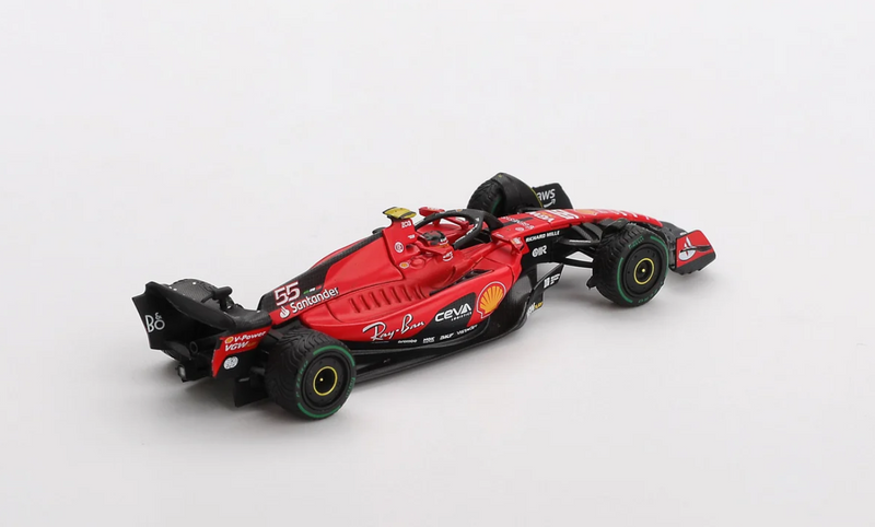 Mini Gt  1/64 BBR FERRARI SF23 GRAND PRIX DE MANOCA C SAINZ