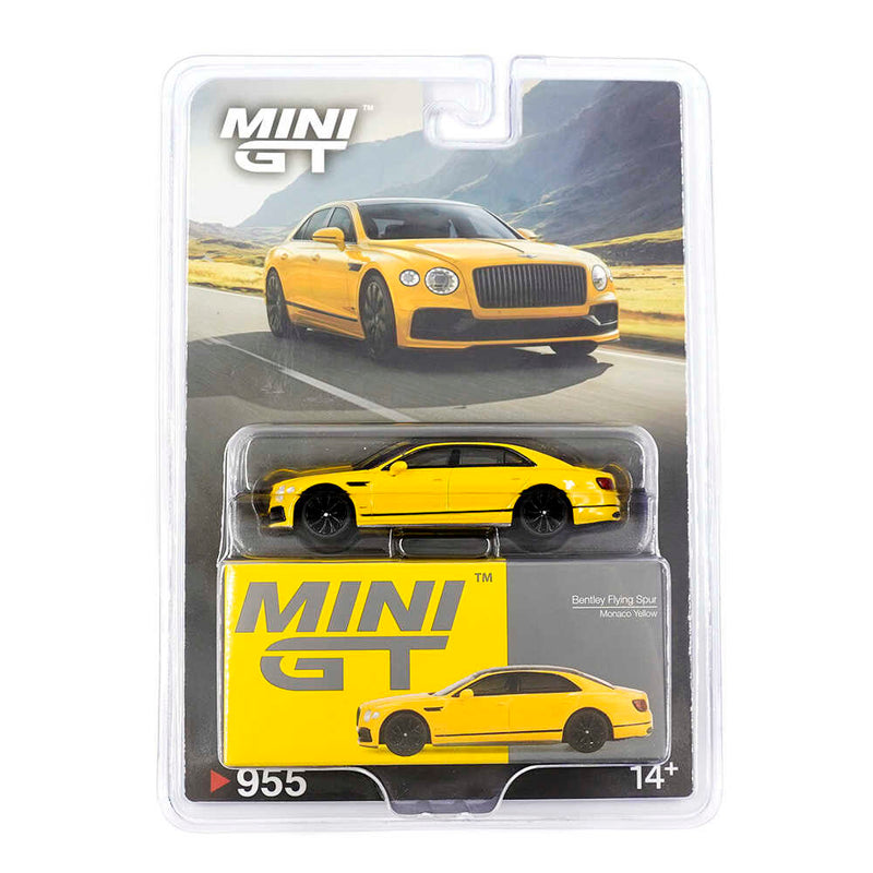Mini GT 1/64 BENTLEY FLYING SPUR MONACO YELLOW