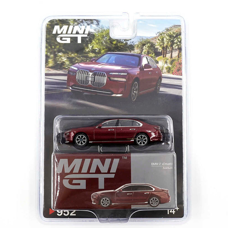 Mini GT 1/64 BMW I7 XDRIVE60 AVENTURIN