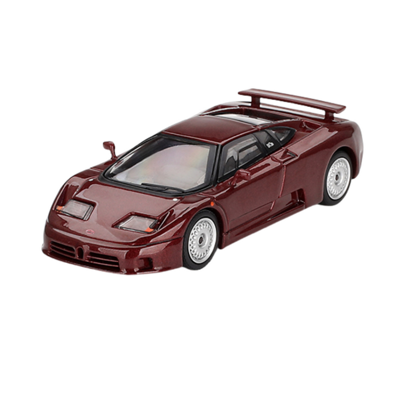 Mini GT 1/64 Bugatti EB110 GT Dark Red Metallic