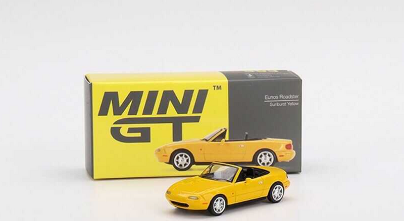 Mini Gt 1/64 EUNOS ROADSTER SUNBURST YELLOW