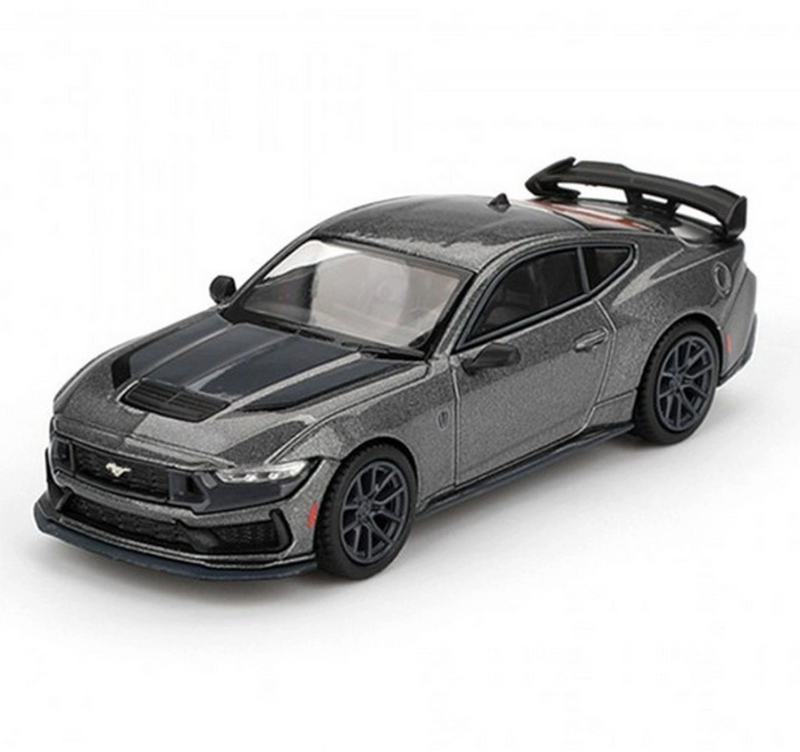 Mini GT 1/64 FORD MUSTANG DARK HORSE CARBONIZED GRAY