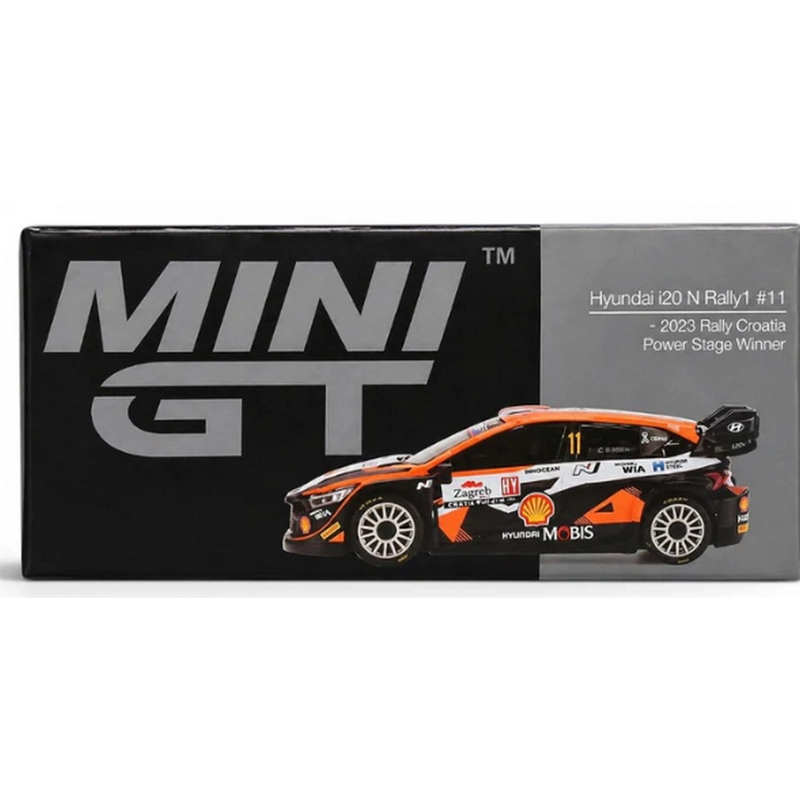 Mini GT 1/64 HYUNDAİ İ20 N RALLY1 POWER STAGE WINNER
