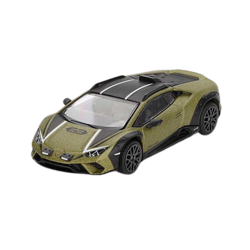 Mini GT 1/64 Lamborghini Huracán Sterrato Verde Gea Matt
