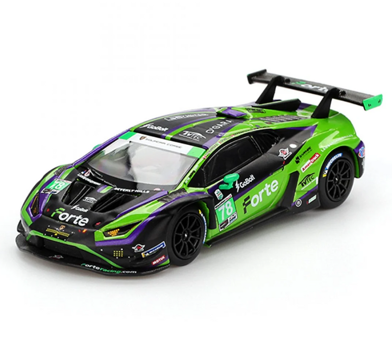 Mini GT 1/64 LAMBORGINI HURACAN GT3 EVO 2 FORTE RACING